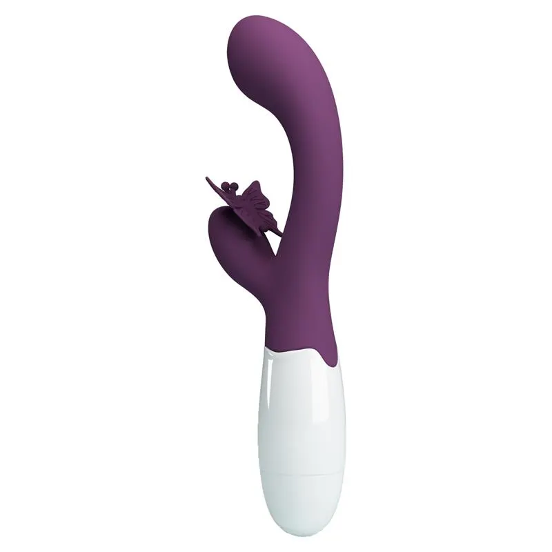 Vibrador Butterfly Kiss 30 funciones Púrpura · PRETTYLOVE · Vibradores — photo 3