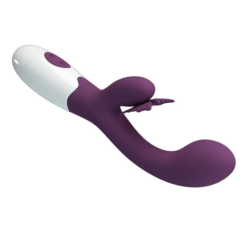 Vibrador Butterfly Kiss 30 funciones Púrpura · PRETTYLOVE · Vibradores — photo 4