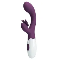 Vibrador Butterfly Kiss 30 funciones Púrpura · PRETTYLOVE · Vibradores