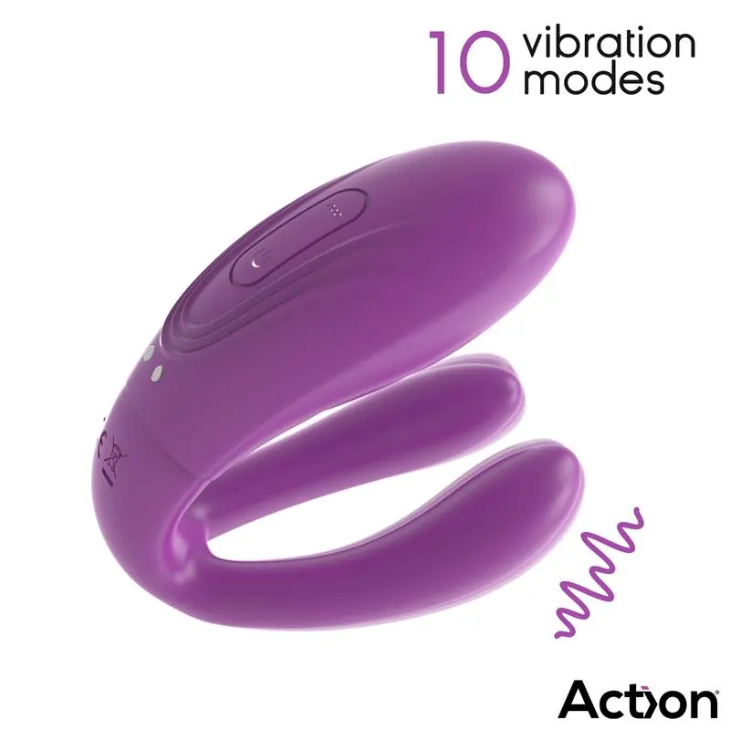Twinx Vibrador para Parejas con Tapping · ACTION · Vibradores — foto 3