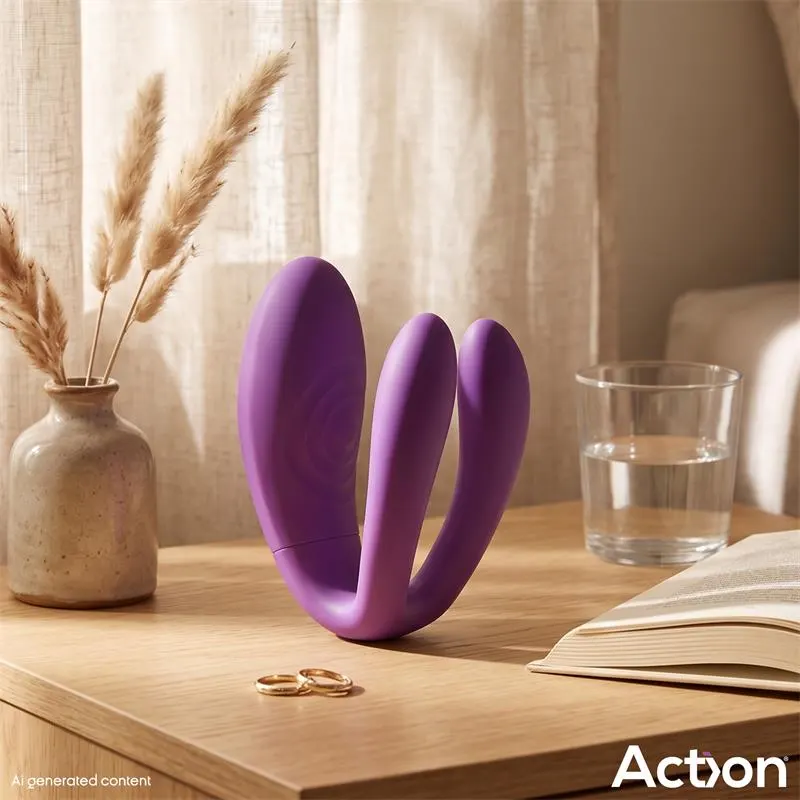 Twinx Vibrador para Parejas con Tapping · ACTION · Vibradores — foto 8