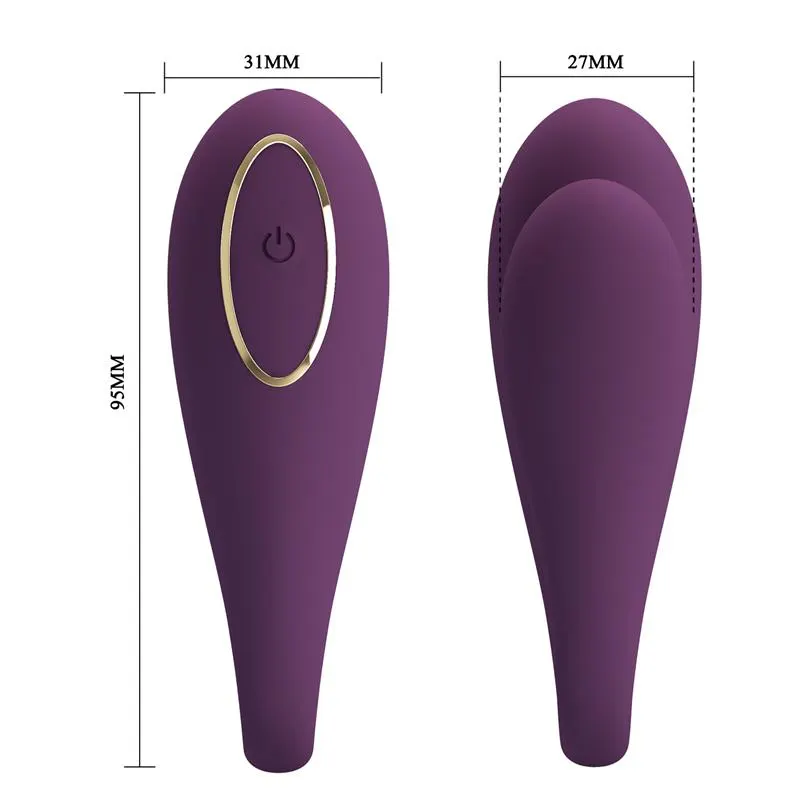 August Vibrador de Parejas con App Lila · PRETTYLOVE · Estimuladores de Clítoris — Foto 18