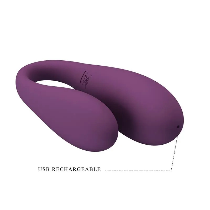 August Vibrador de Parejas con App Lila · PRETTYLOVE · Estimuladores de Clítoris — Foto 5
