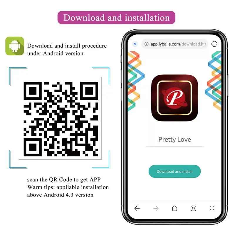 August Vibrador de Parejas con App Lila · PRETTYLOVE · Estimuladores de Clítoris — Foto 7