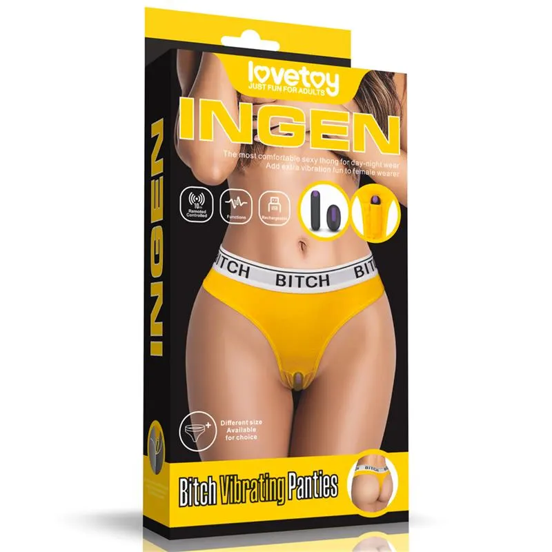 Braguita Abierta con Bala Vibradora y Control Remoto Talla M · LOVETOY · Estimuladores de Clítoris — Foto 13