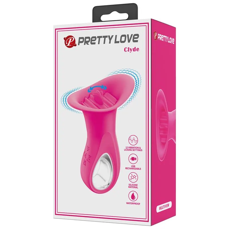 Clyde Vibrador Oral con Lengua · PRETTYLOVE · Estimuladores de Clítoris — Foto 10