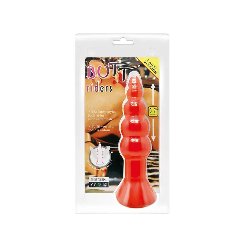 Baile Plug Anal Forma Bulbosa Color Naranja · BAILE · Anal — photo 7