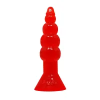 Baile Plug Anal Forma Bulbosa Color Naranja · BAILE · Anal