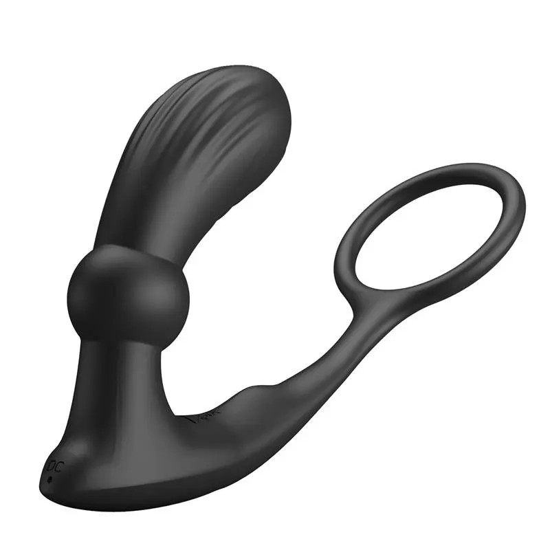 Warren Plug Anal y Anillo para el Pene con Vibración y Pulsación a Control Remoto · PRETTYLOVE · Anal — Foto 4