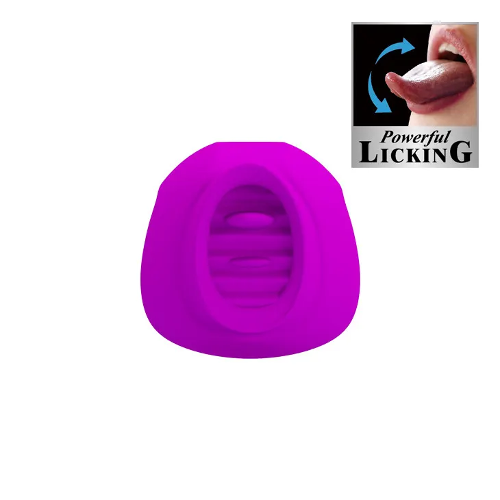 Estelle Estimulador de Lengua USB Púrpura · PRETTYLOVE · Estimuladores de Clítoris — Foto 4
