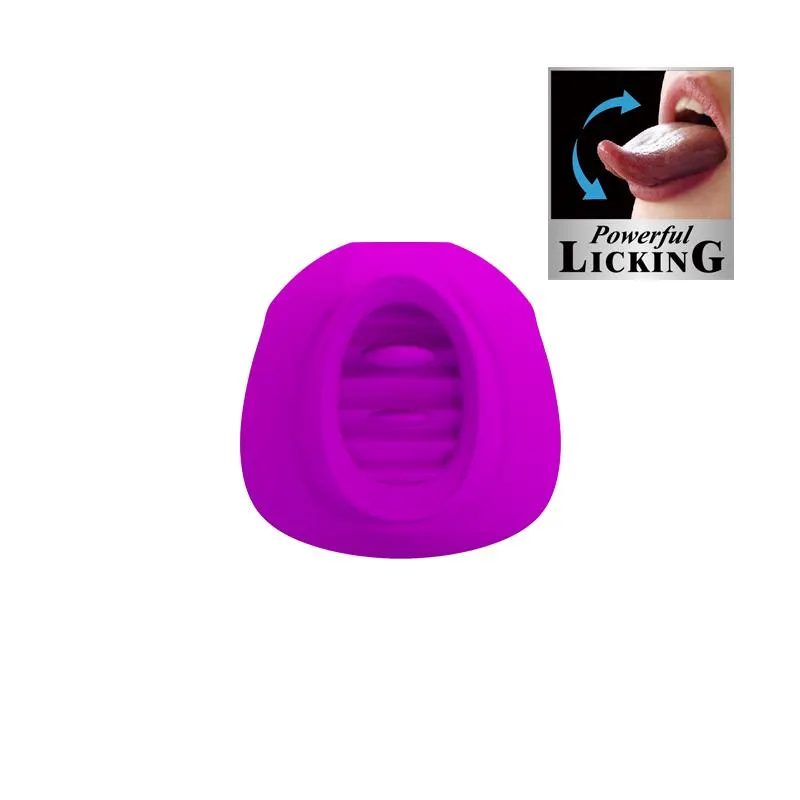 Estelle Estimulador de Lengua USB Púrpura · PRETTYLOVE · Estimuladores de Clítoris — Foto 7