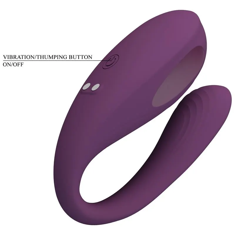 Aari Juguete para Parejas con Vibración y Golpeteo y APP · PRETTYLOVE · Estimuladores de Clítoris — foto 4