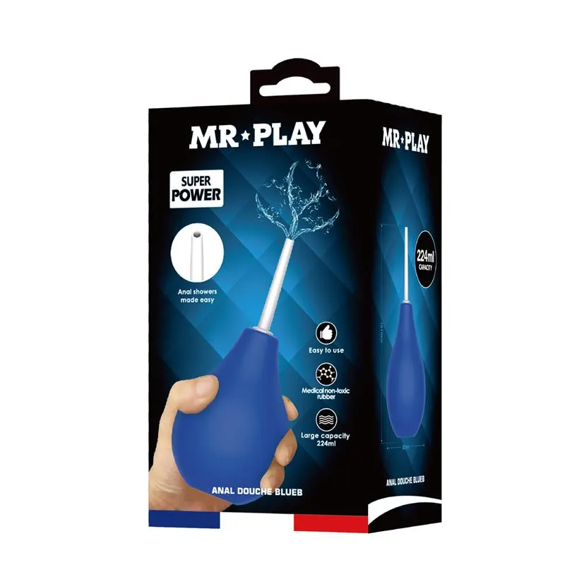 Ducha Anal Blueb 224 ml · MR PLAY · Cuidado Íntimo y Masaje — foto 6
