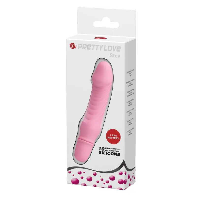 Estimulador Stev Color Rosa Claro · PRETTYLOVE · Estimuladores de Clítoris — foto 7