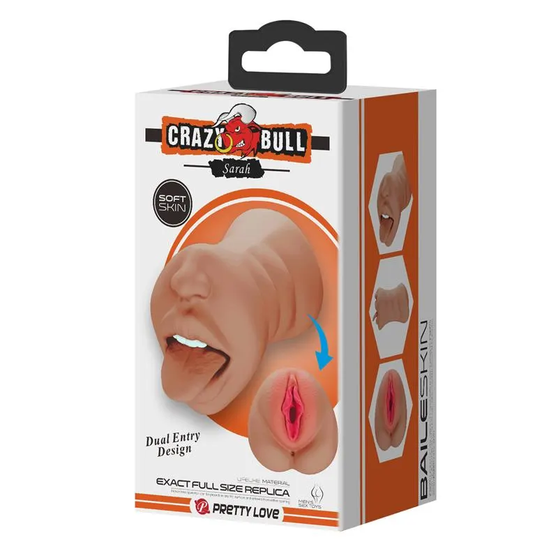 Sarah Masturbador Vagina y Boca · CRAZY BULL · Bocas y Manos — Foto 9