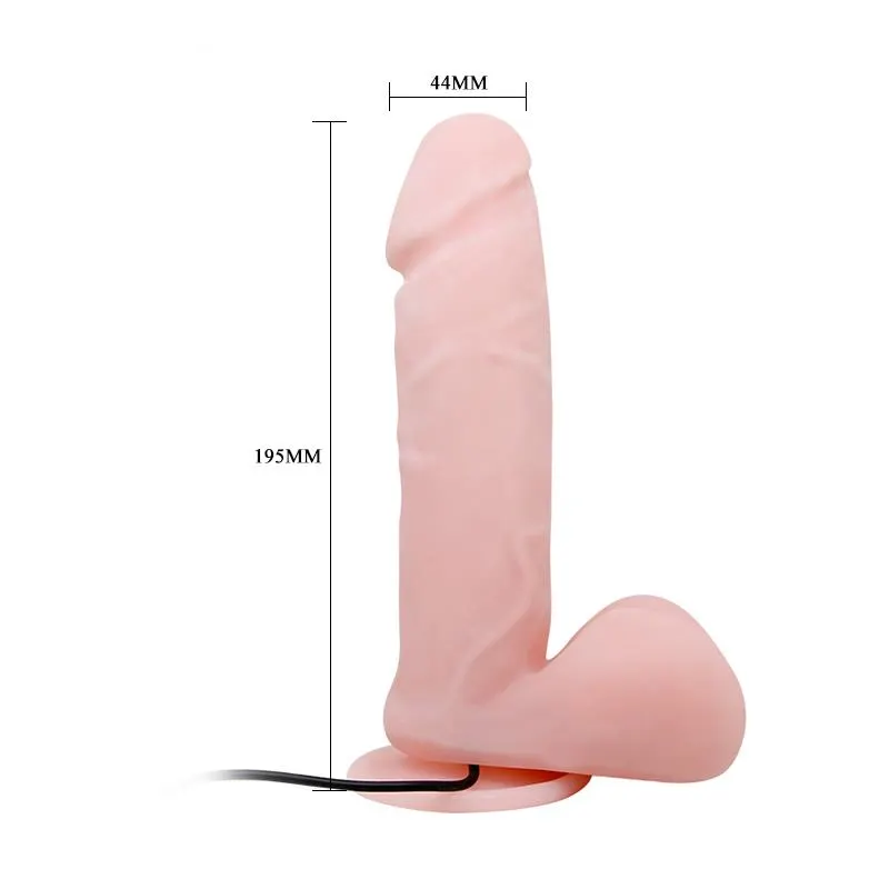 Oliver Dildo Realista con Vibración y Rotación Control Remoto · BAILE · Dildos — photo 5