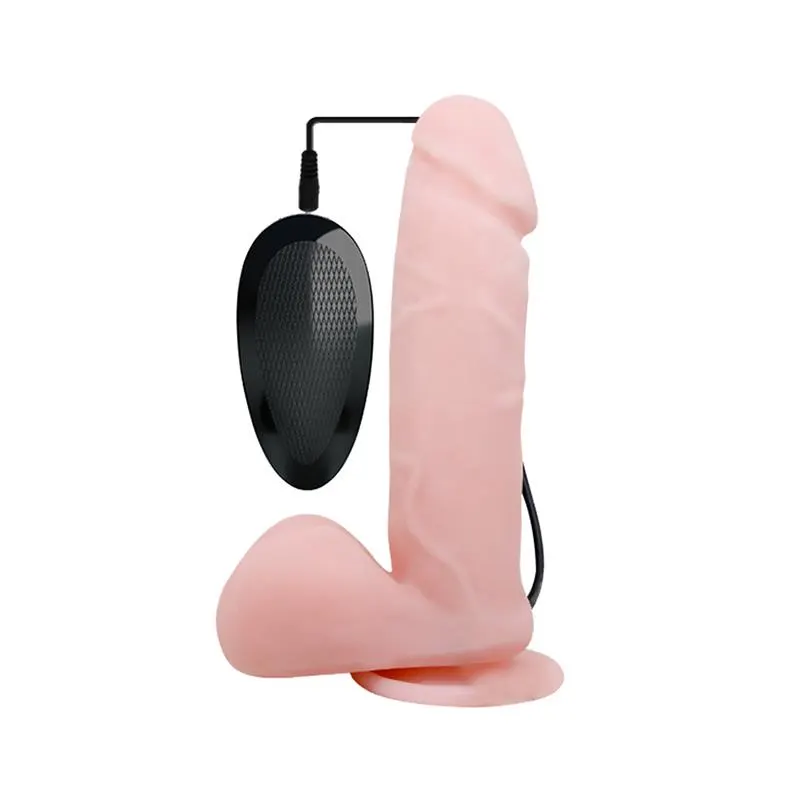 Oliver Dildo Realista con Vibración y Rotación Control Remoto · BAILE · Dildos