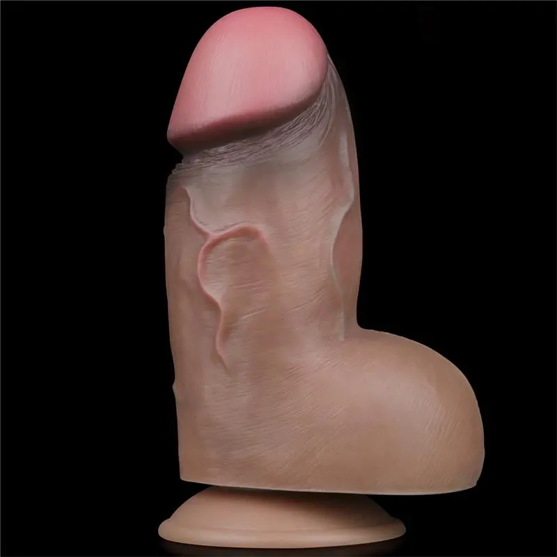 Dildo Doble Capa Silicona Platinum 7 · LOVETOY · Dildos — Foto 2