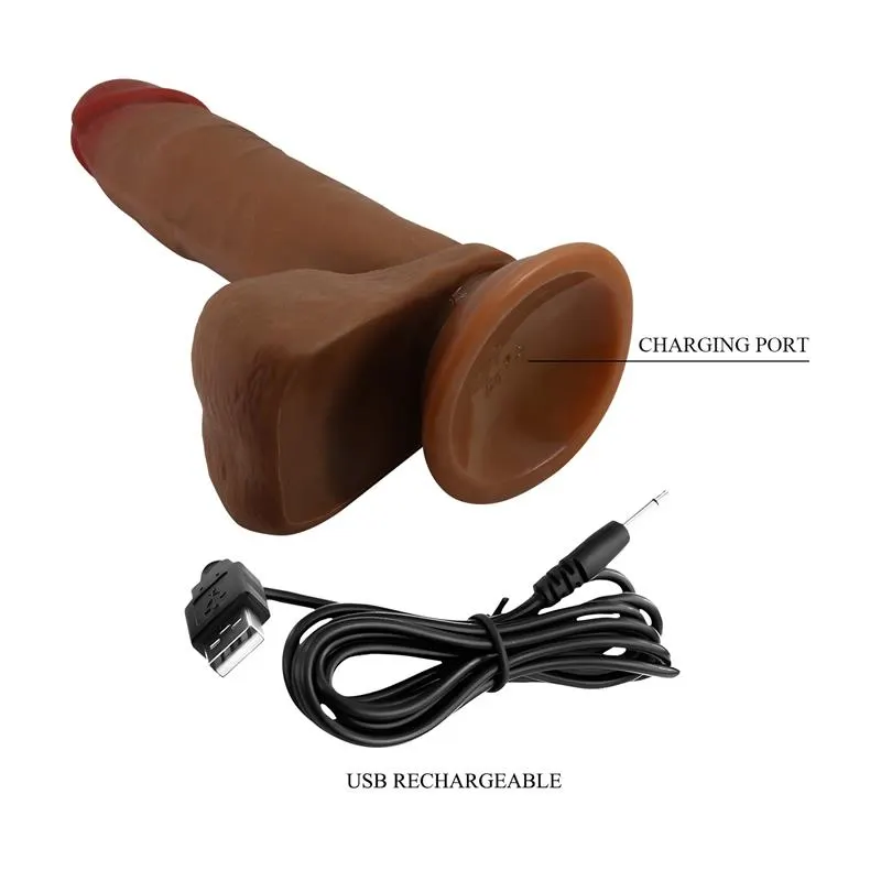 Abel Vibrador Realista con Rotación y Thrusting · BAILE · Dildos — Foto 7