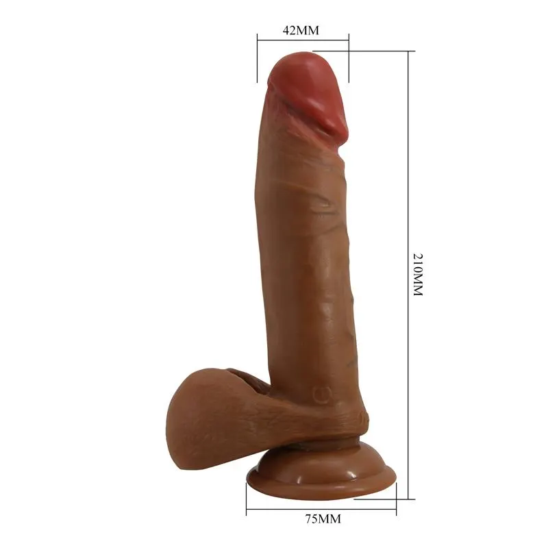Abel Vibrador Realista con Rotación y Thrusting · BAILE · Dildos — Foto 8