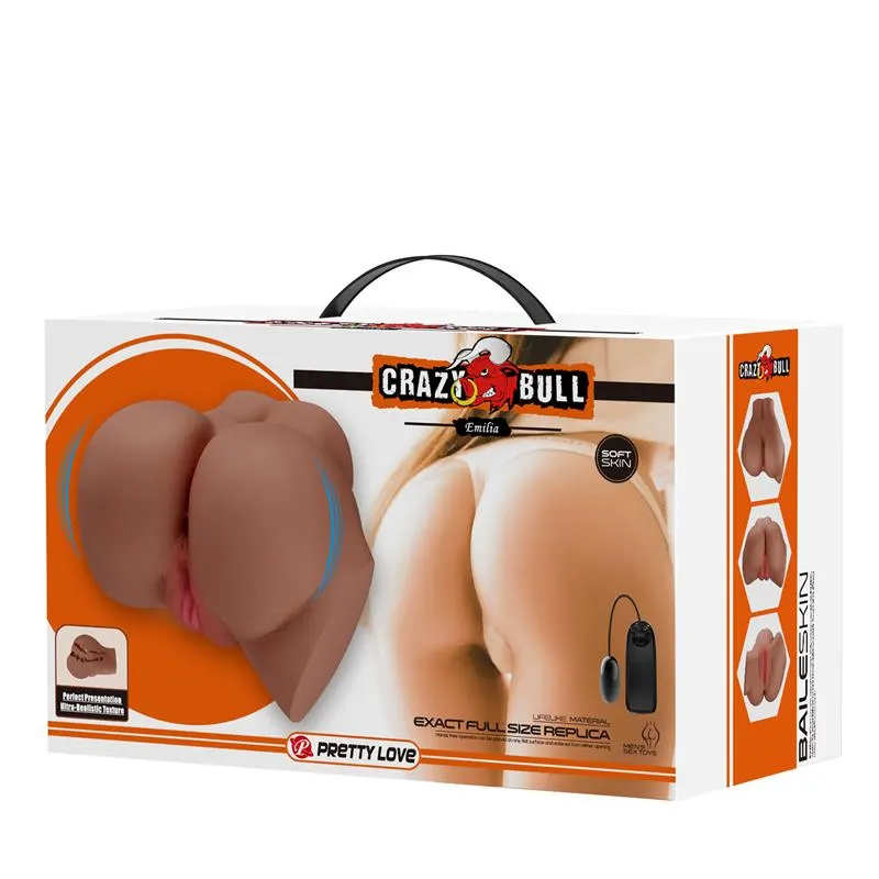 Emilia Masturbador con Vibración Vagina y Ano · CRAZY BULL · Anal — Foto 11