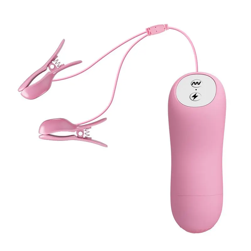 Pinza para Pezones con Vibración y Electro Shock · BAILE · Pinzas y Pezoneras