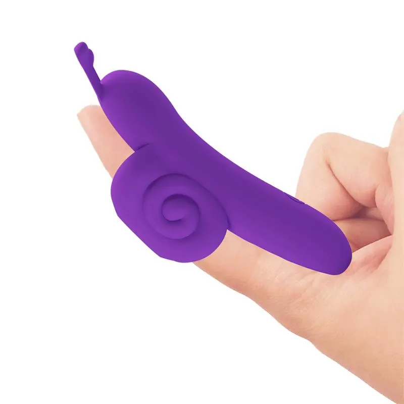 Vibrador para el Dedo Snail · PRETTYLOVE · Estimuladores de Clítoris — foto 6