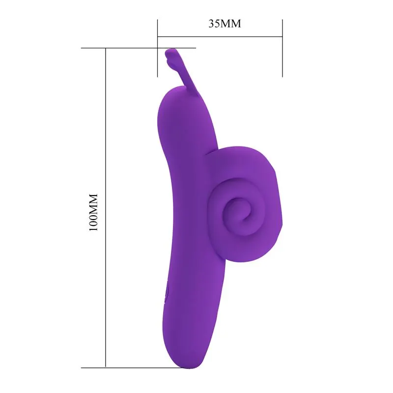 Vibrador para el Dedo Snail · PRETTYLOVE · Estimuladores de Clítoris — foto 9