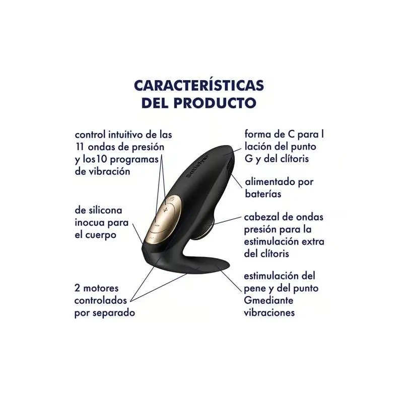 Pro 4 Couples Bettery Series · SATISFYER · Estimuladores de Clítoris — foto 4