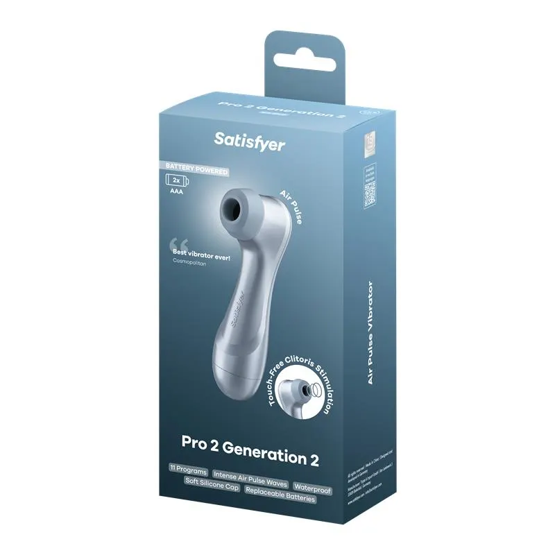 Pro 2 Gen 2 Succionador de Clítoris Battery Series Ice Blue · SATISFYER · Estimuladores de Clítoris — foto 7