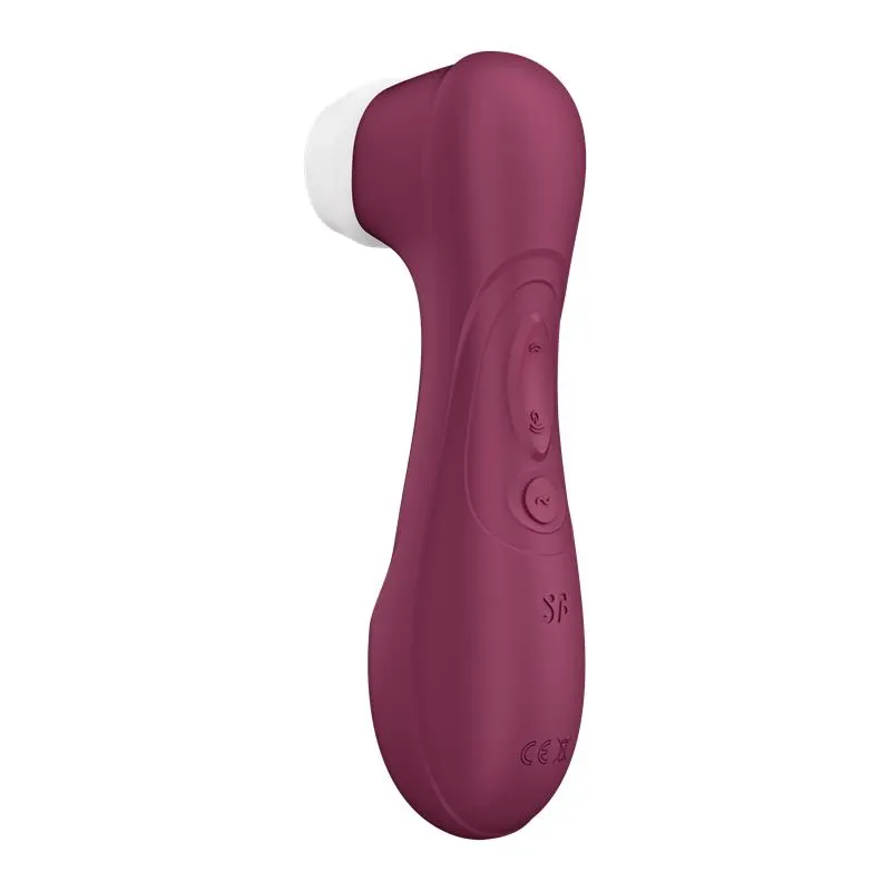 Pro 2 Gen 3 Liquid Air Technology Succión y Vibración App Connect Wine Red - Rojo Vino · SATISFYER · Estimuladores de Clítoris — Foto 4
