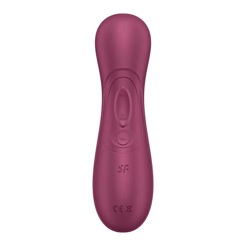 Pro 2 Gen 3 Liquid Air Technology Succión y Vibración App Connect Wine Red - Rojo Vino · SATISFYER · Estimuladores de Clítoris — Foto 5