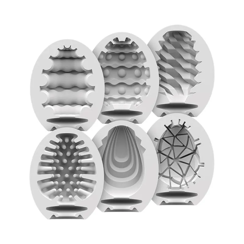 Set 6 Unidades Huevo Masturbador · SATISFYER · Masturbadores Él — Foto 4