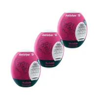Set 3 Huevos Masturbadores Modelo Bubble · SATISFYER · Masturbadores Él