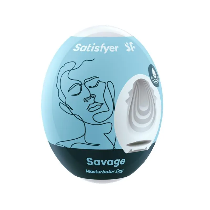 Huevo Masturbador Unidad Savage Hydro-Active · SATISFYER · Masturbadores Él