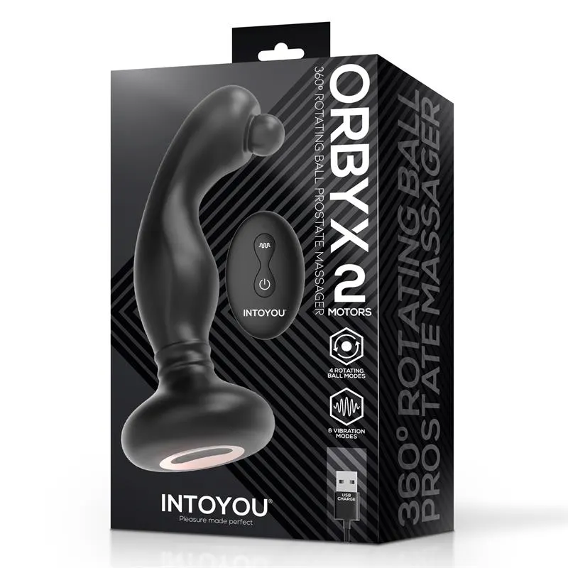Orbyx Masajeador Prostático con Rotación, Vibración y Control Remoto · INTOYOU · Anal — photo 11