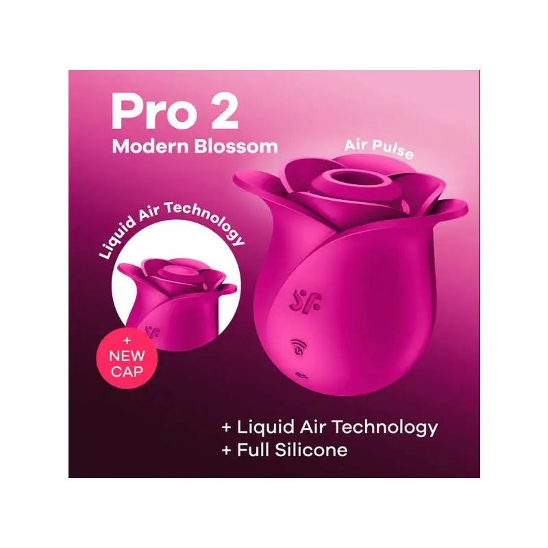 Pro 2 Modern Blossom Succionador · SATISFYER · Estimuladores de Clítoris