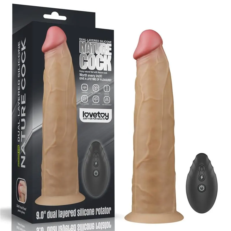 Vibrador con Rotación Doble Capa 9 · LOVETOY · Dildos — photo 12