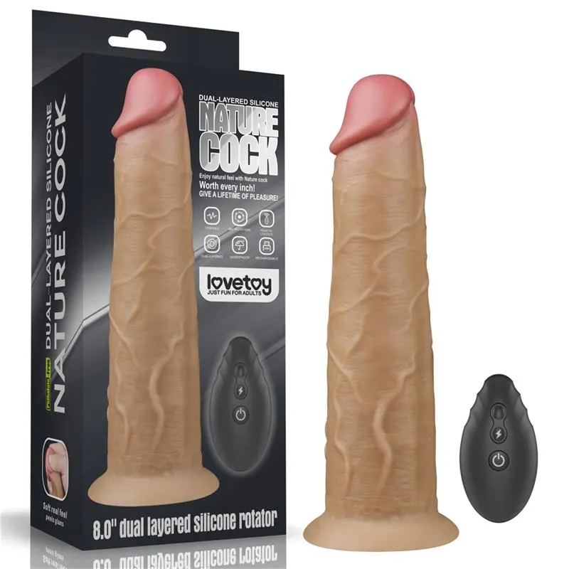 Vibrador con Rotación Doble Capa 8 · LOVETOY · Dildos — photo 12