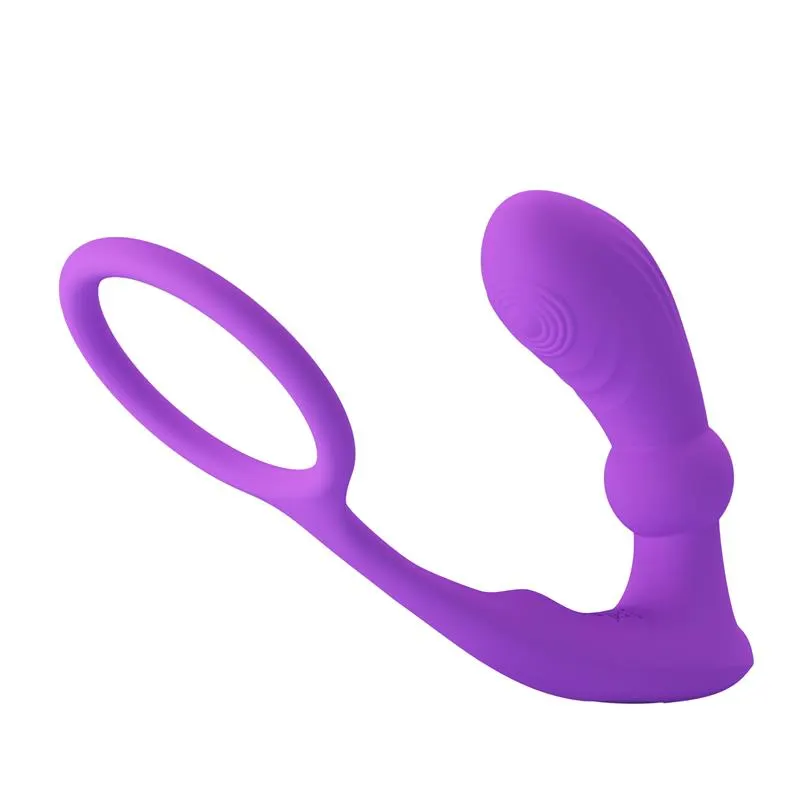 Warren Plug Anal y Anillo para el Pene con Vibración y Pulsación a Control Remoto · PRETTYLOVE · Anal — Foto 2