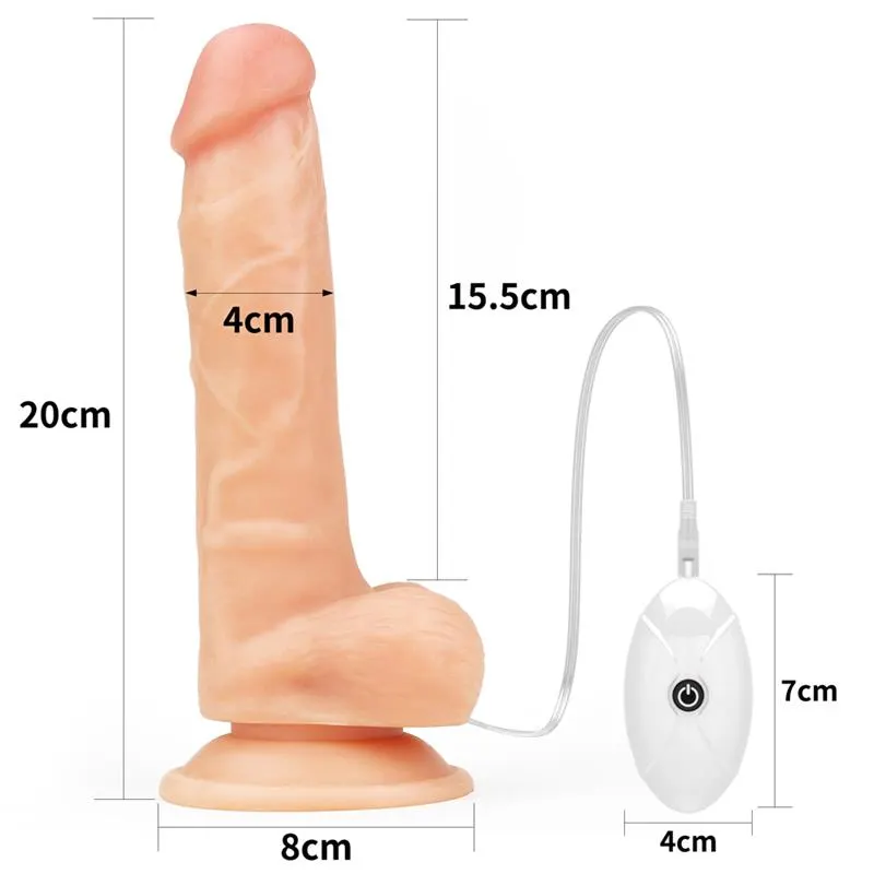 Arnés con Dildo con Vibración y Control Remoto 7.5 · LOVETOY · Dildos — Foto 13