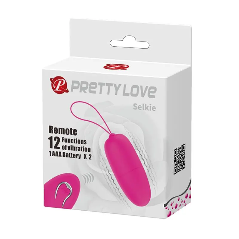 Selkie Huevo Vibrador con Control Remoto · PRETTYLOVE · Huevos y Balas Vibradoras — Foto 11