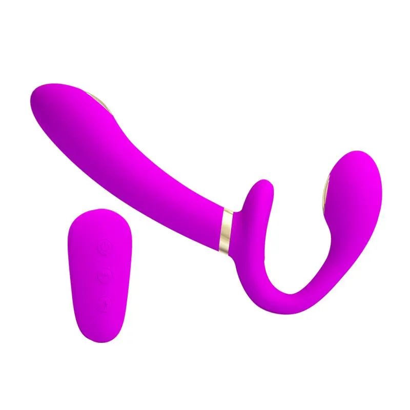 Thunderbird Vibrador para Parejas sin Arnés con Control Remoto · PRETTYLOVE · Estimuladores de Clítoris — Foto 2