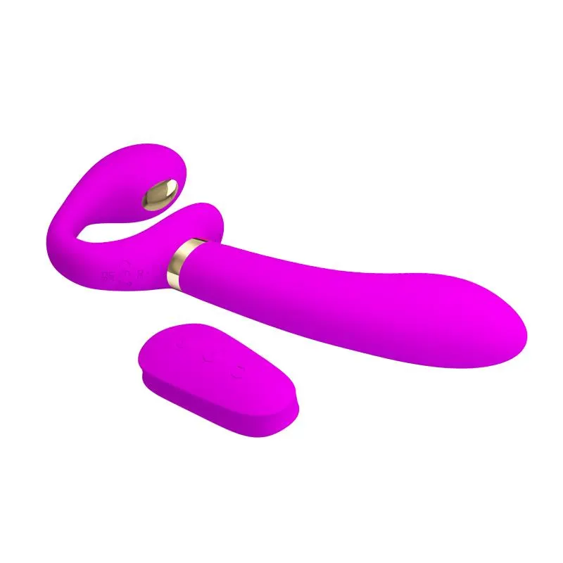 Thunderbird Vibrador para Parejas sin Arnés con Control Remoto · PRETTYLOVE · Estimuladores de Clítoris — Foto 3