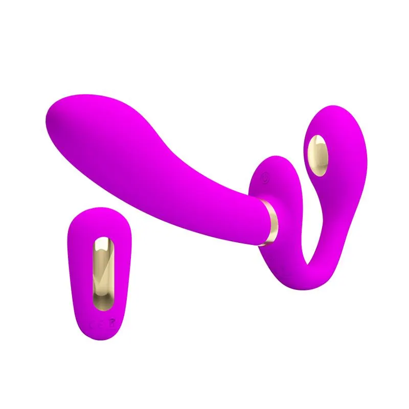 Thunderbird Vibrador para Parejas sin Arnés con Control Remoto · PRETTYLOVE · Estimuladores de Clítoris