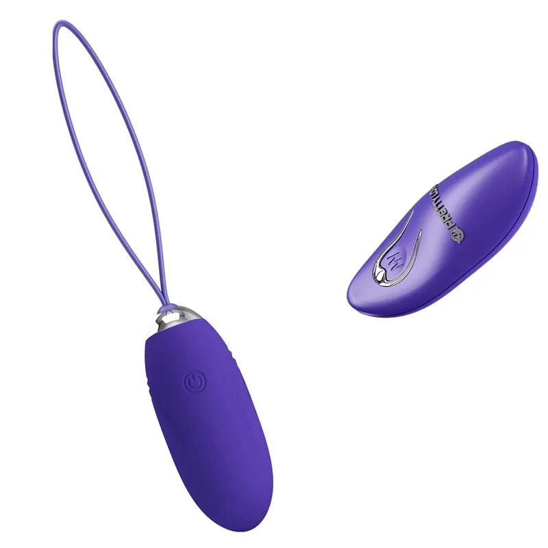 Jenny Youth Huevo Vibrador con Control Remoto · PRETTYLOVE · Huevos y Balas Vibradoras — Foto 2
