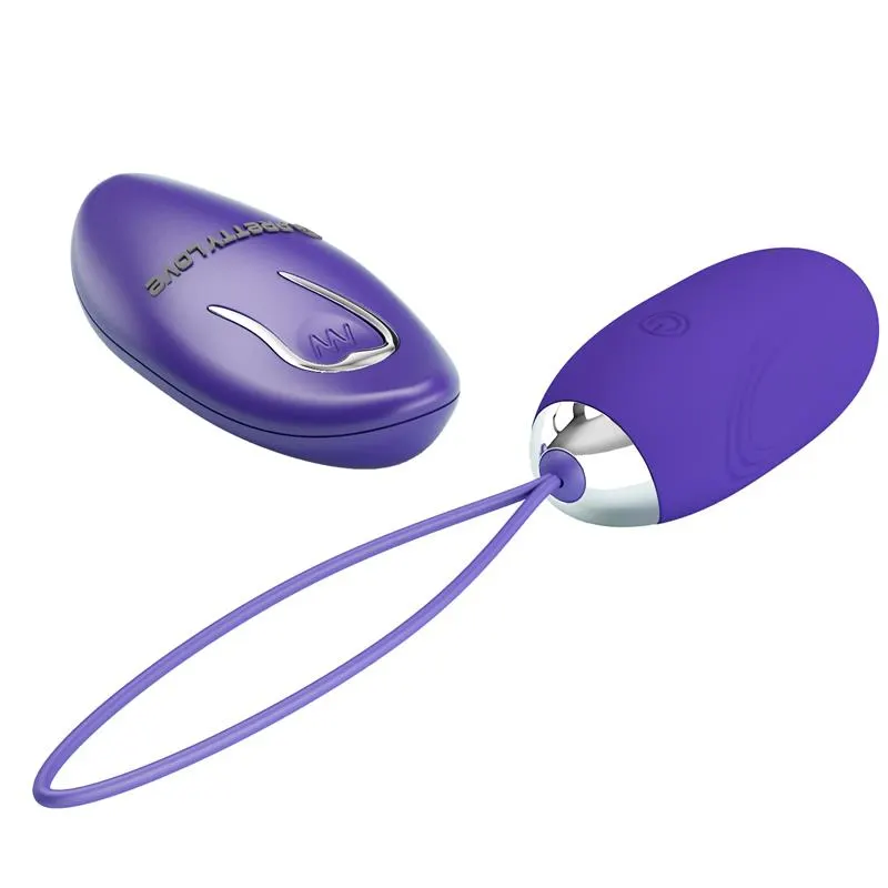 Jenny Youth Huevo Vibrador con Control Remoto · PRETTYLOVE · Huevos y Balas Vibradoras — Foto 4