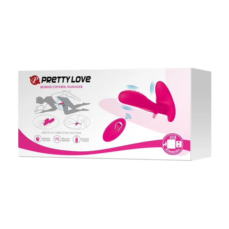 Estimulador para Parejas control Remoto USB · PRETTYLOVE · Estimuladores de Clítoris — Foto 11
