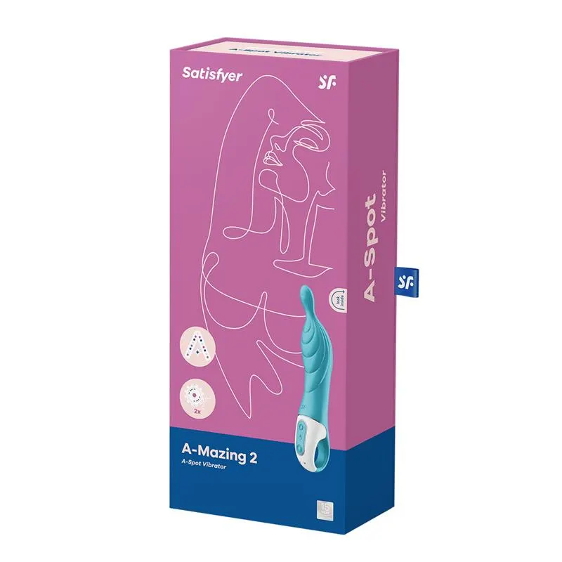 A-Mazing 2 Estimulador Turquesa · SATISFYER · Estimuladores de Clítoris — Foto 6