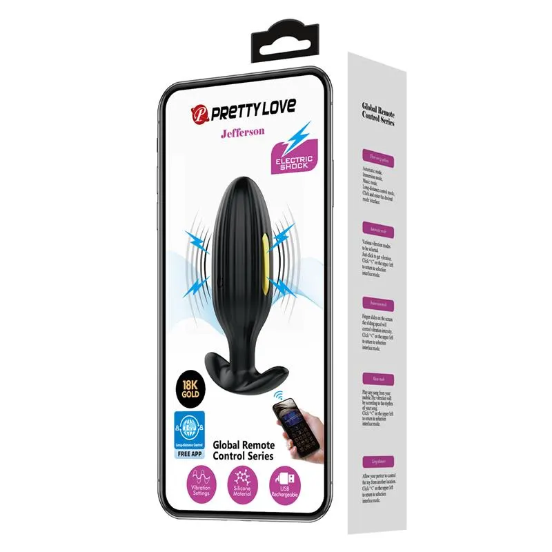 Jefferson Plug Anal con Electroshock y APP · PRETTYLOVE · Electroestimulación — photo 19